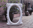 Shabby Chic Ornate Unfinished Oval Picture Frame 15